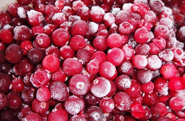 замороженная клюквенная настойка